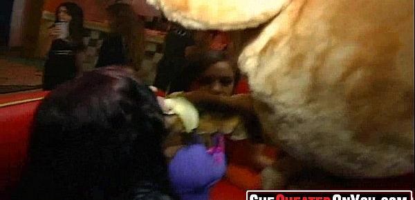 19 This is crazy Women at cfnm stripper party fucking 14